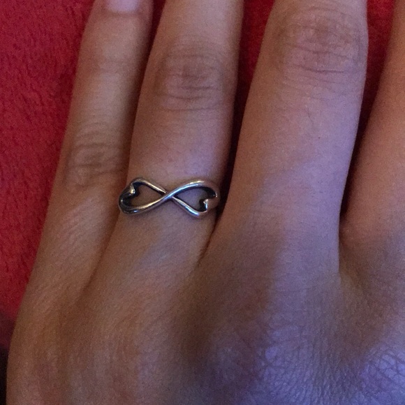 Infinity Silver Ring SZ4 - Picture 5 of 6